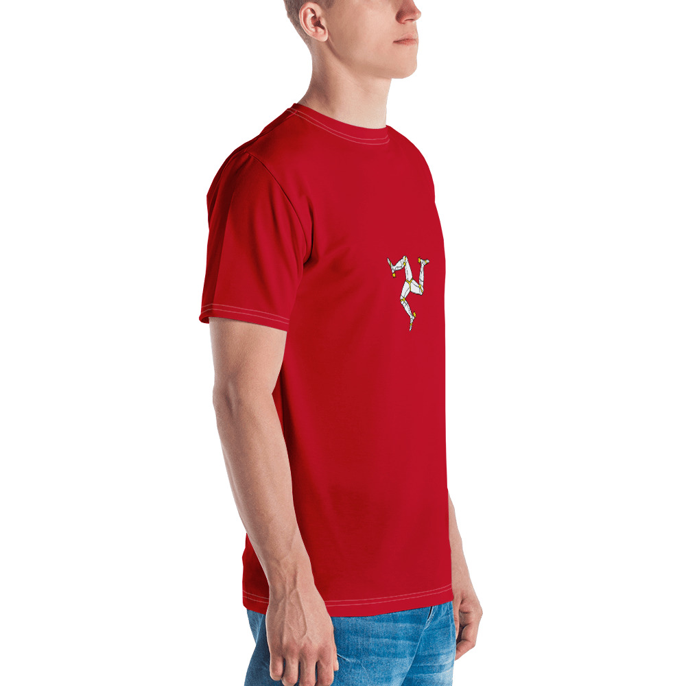 Isle of Man Flag Men's T-shirt - Flag and Country