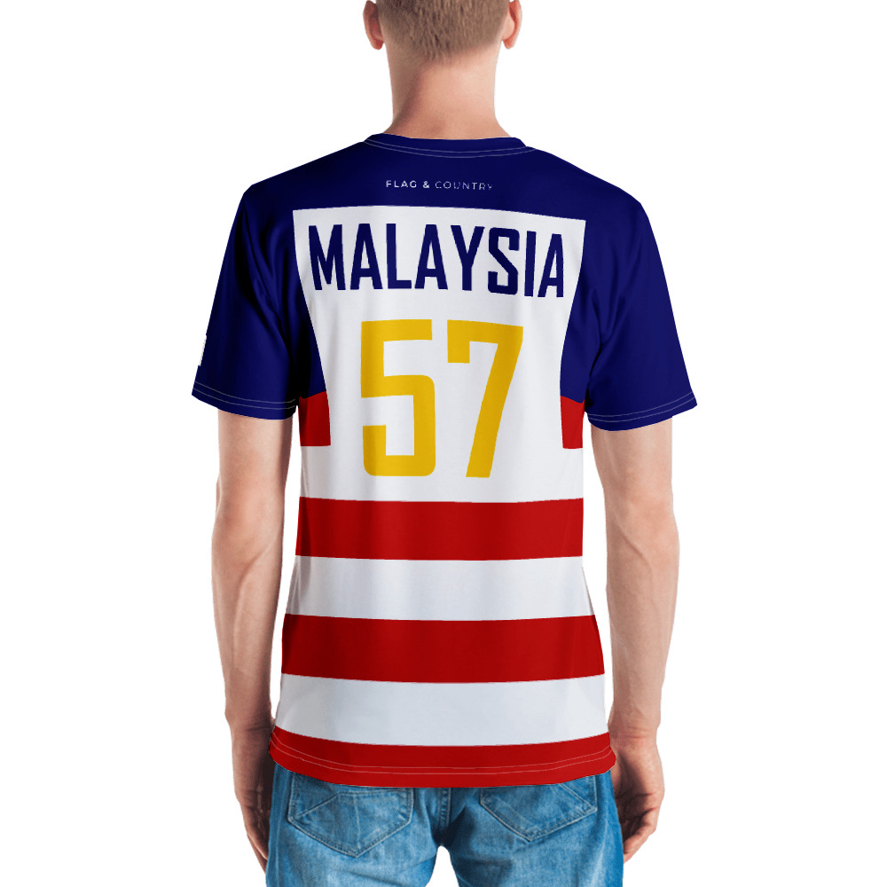 Malaysia Flag Men's Tshirt Flag and Country